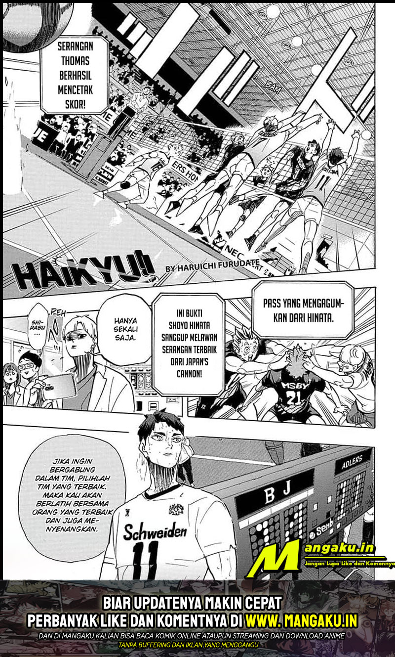 Haikyuu!! Chapter 399 Gambar 2