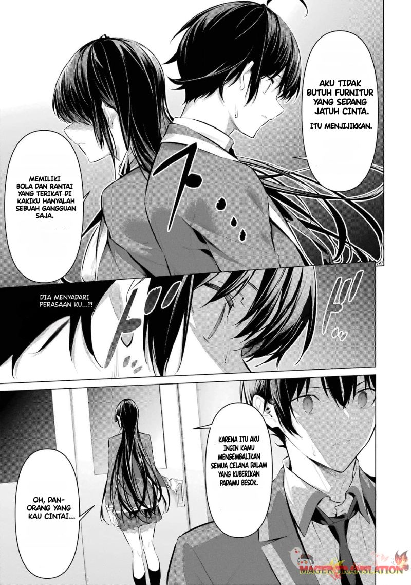 Haite Kudasai Takamine-san Chapter 47 Gambar 39