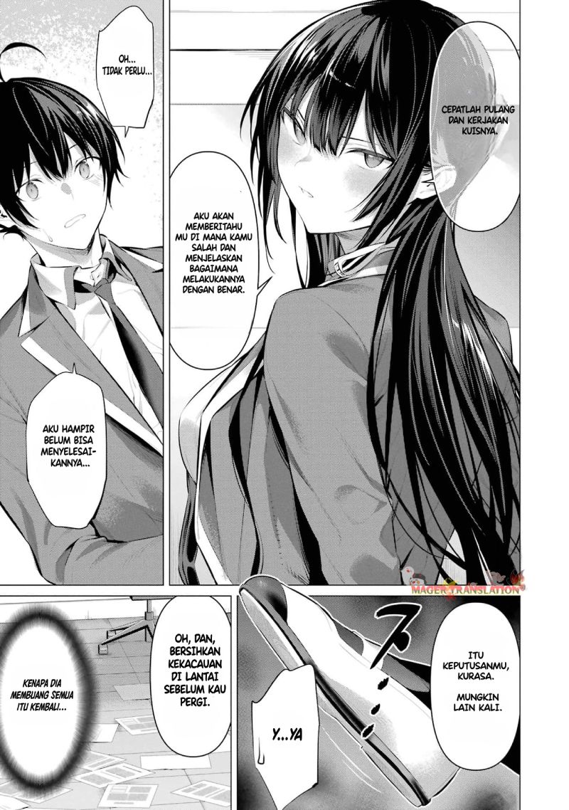 Haite Kudasai Takamine-san Chapter 47 Gambar 49