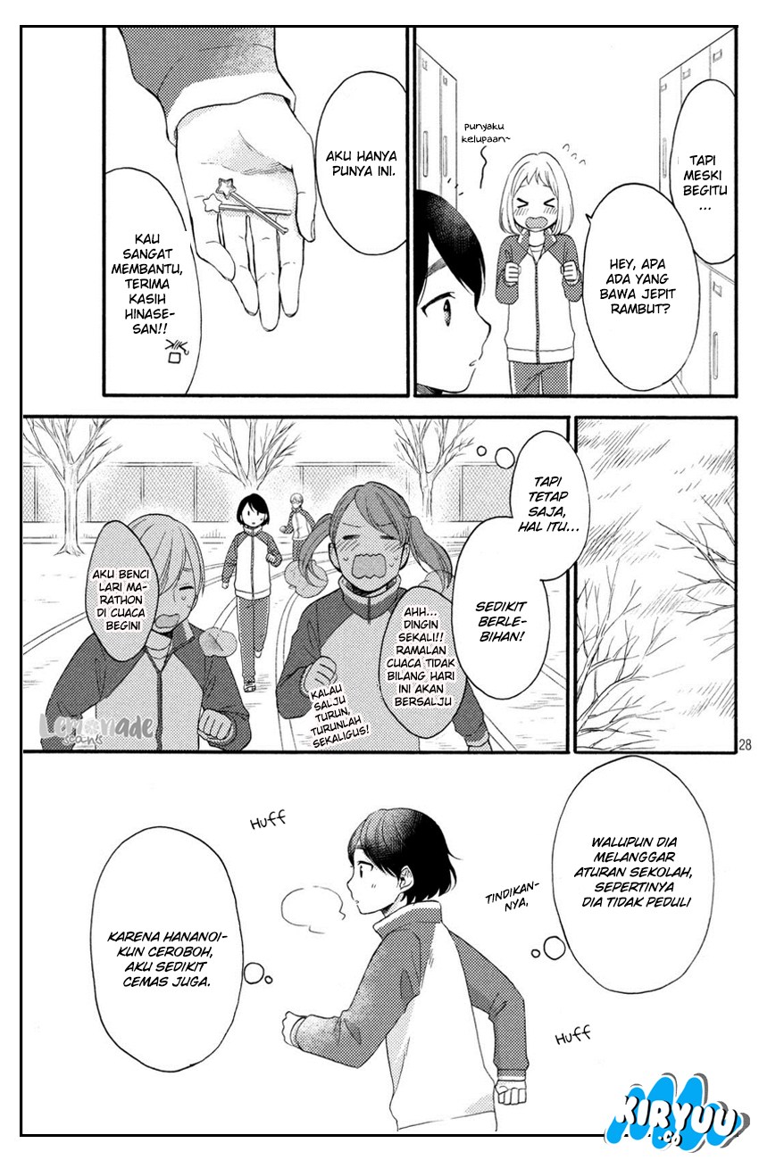 Hananoi-kun to Koi no Yamai Chapter 01 Gambar 29