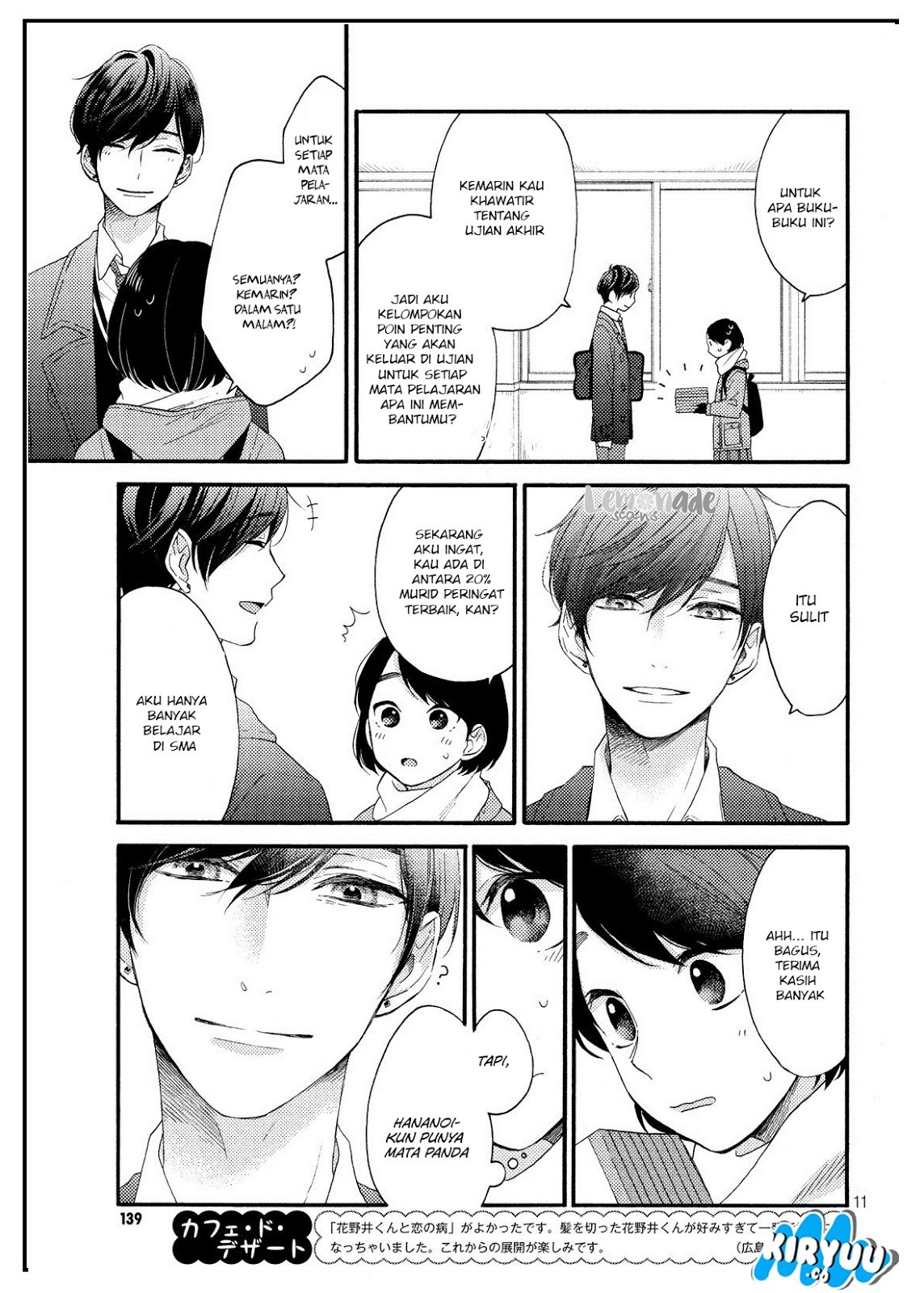 Hananoi-kun to Koi no Yamai Chapter 02 Gambar 12
