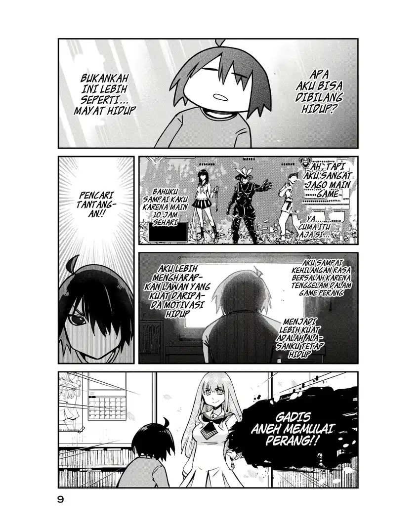 Hanaori-san wa Tensei Shite mo Kenka ga Shitai Chapter 01 Gambar 12