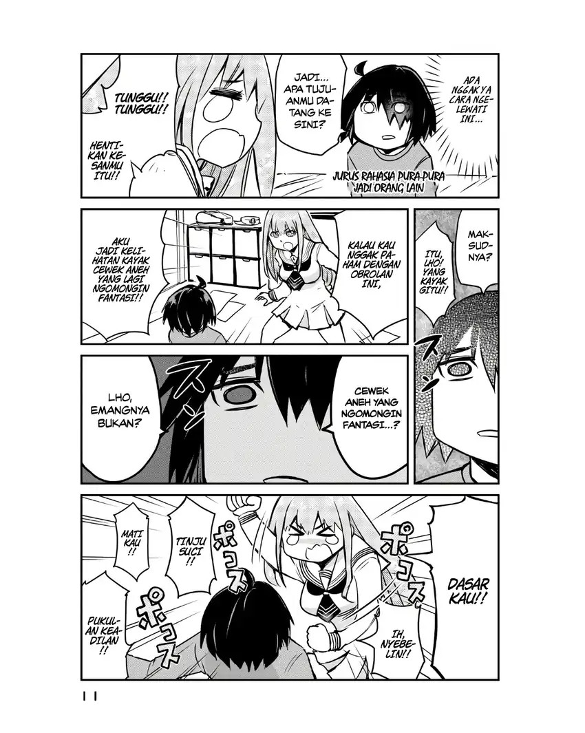 Hanaori-san wa Tensei Shite mo Kenka ga Shitai Chapter 01 Gambar 14