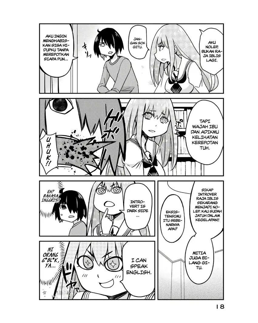 Hanaori-san wa Tensei Shite mo Kenka ga Shitai Chapter 01 Gambar 21