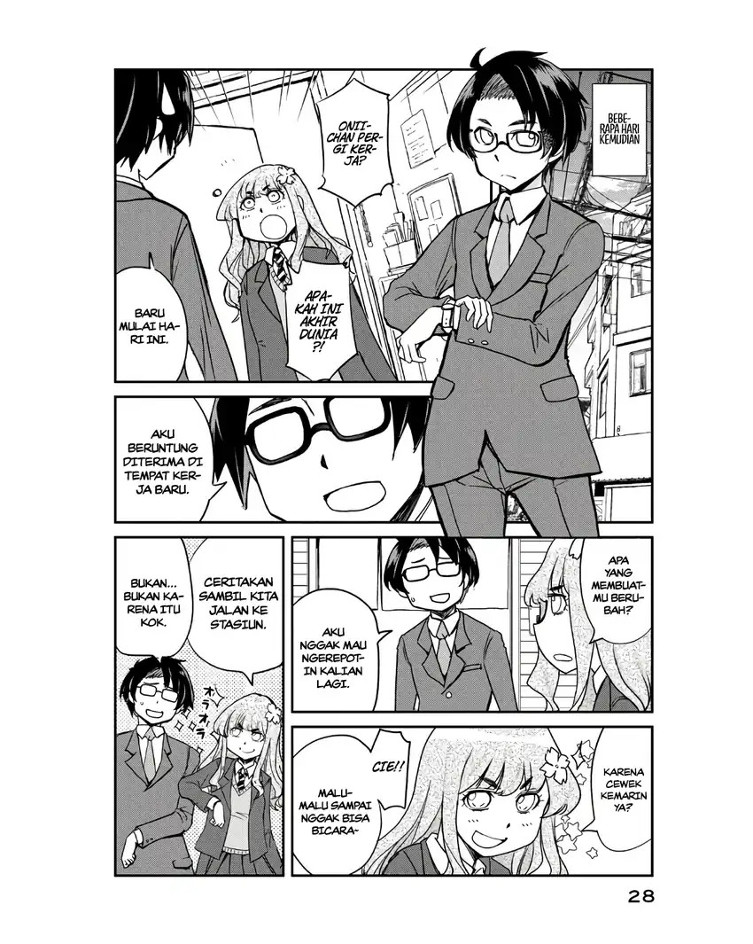 Hanaori-san wa Tensei Shite mo Kenka ga Shitai Chapter 01 Gambar 31