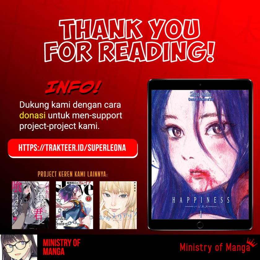 Happiness (OSHIMI Shuzo) Chapter 25 Gambar 39
