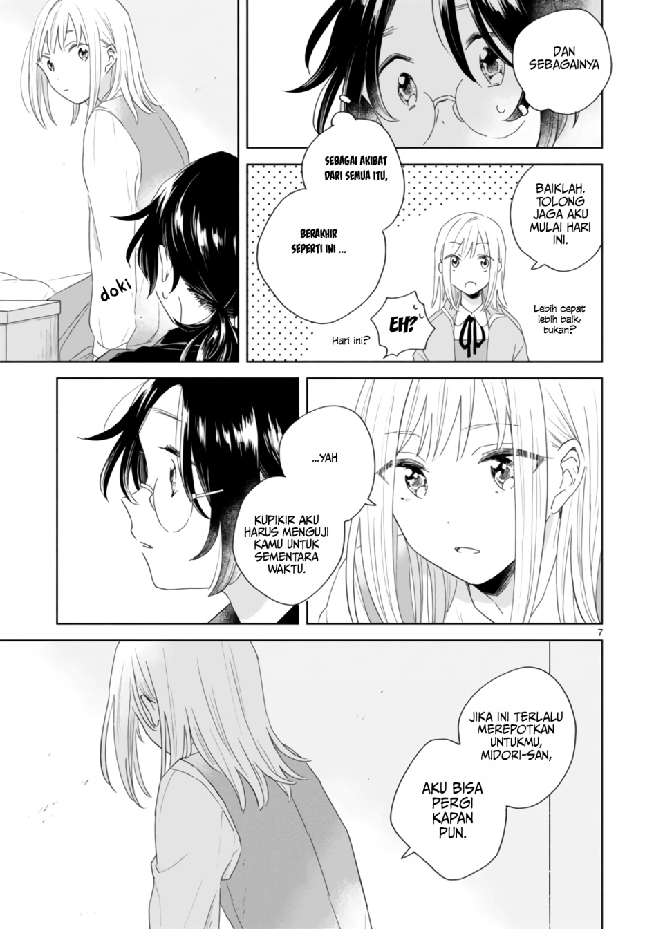 Haru to Midori Chapter 02 Gambar 8