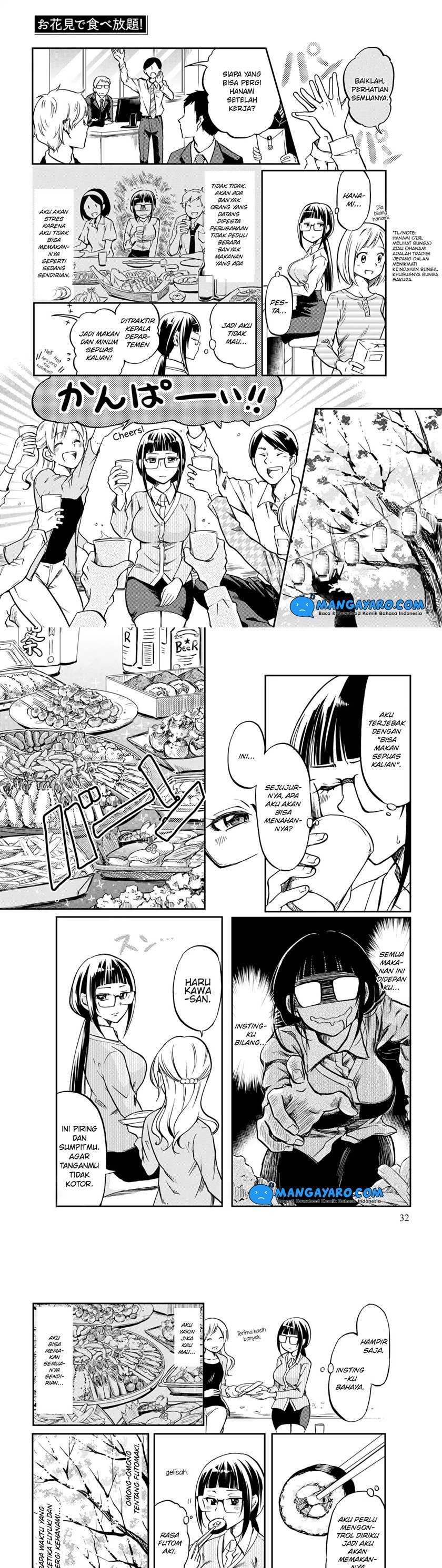Harukawa-san Wa Kyou Mo Uete Iru Chapter 04 Gambar 2