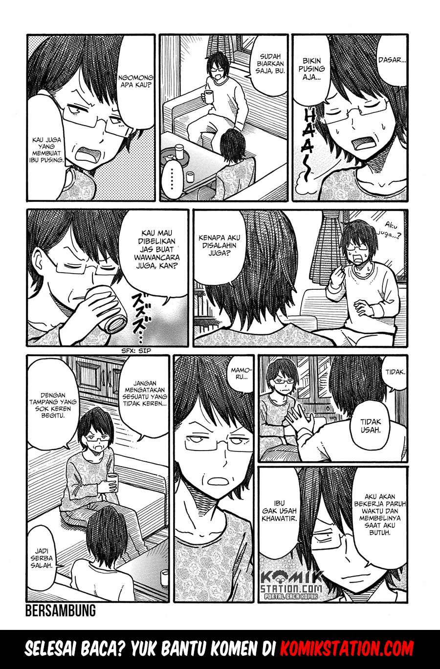 Hatarakanai Futari Chapter 08 Gambar 4