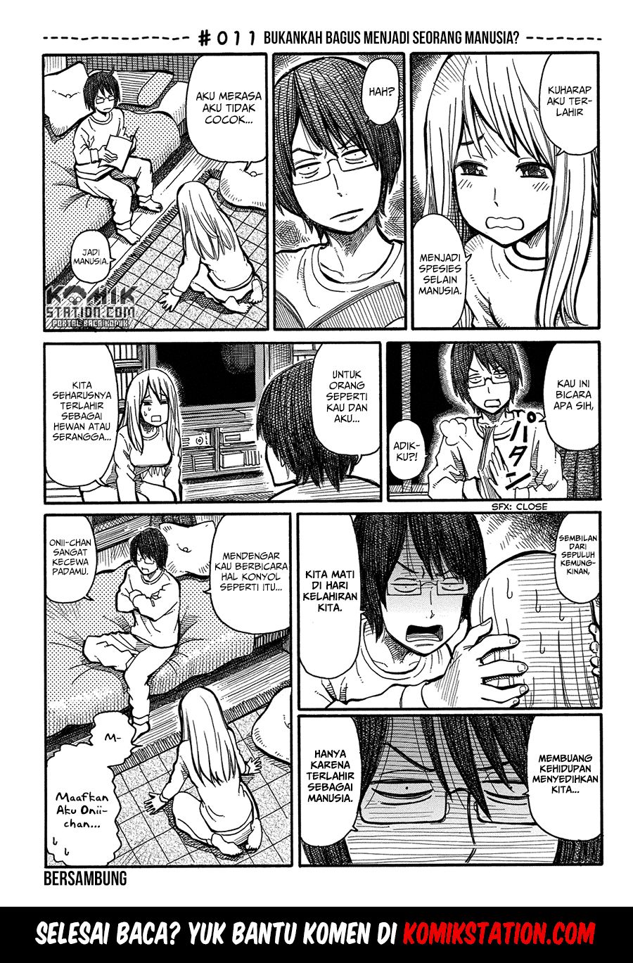 Hatarakanai Futari Chapter 11 Gambar 2