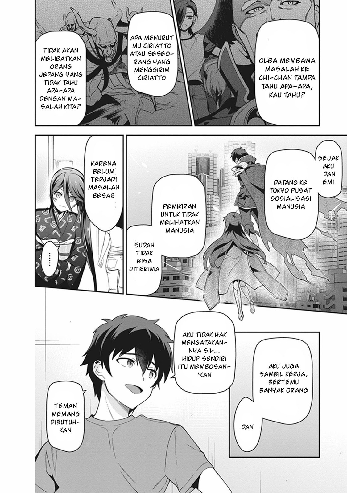 Hataraku Maou-sama! Chapter 50.2 Gambar 2