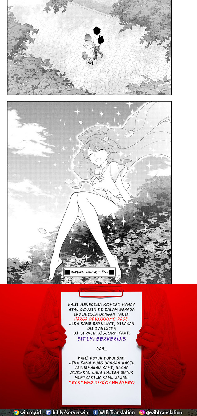 Hatsukoi Zombie Chapter 167 - END Gambar 26