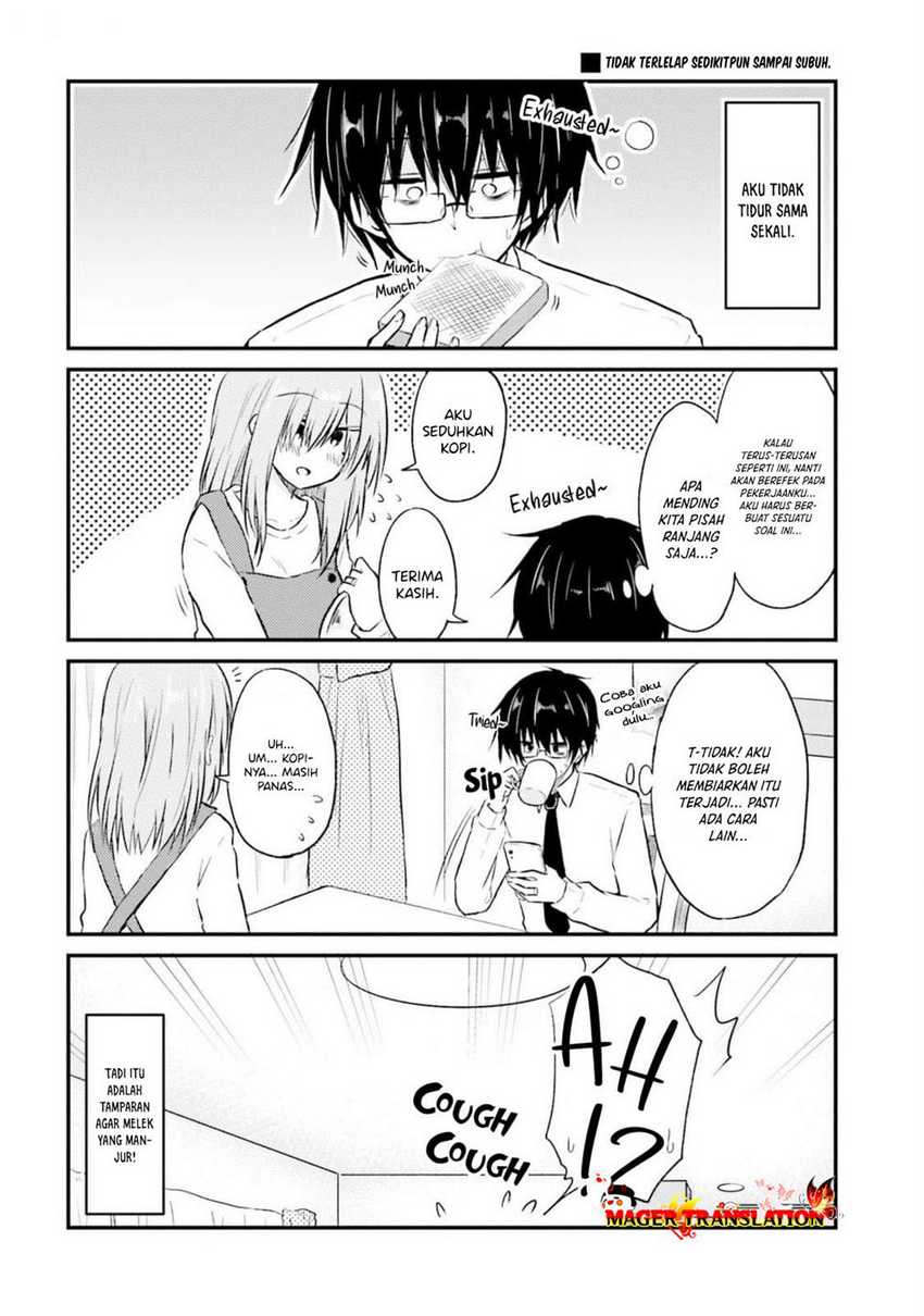 Hazukashigariya no Tsuma to Shinkon Seikatsu Hajimemashita Chapter 03 Gambar 7