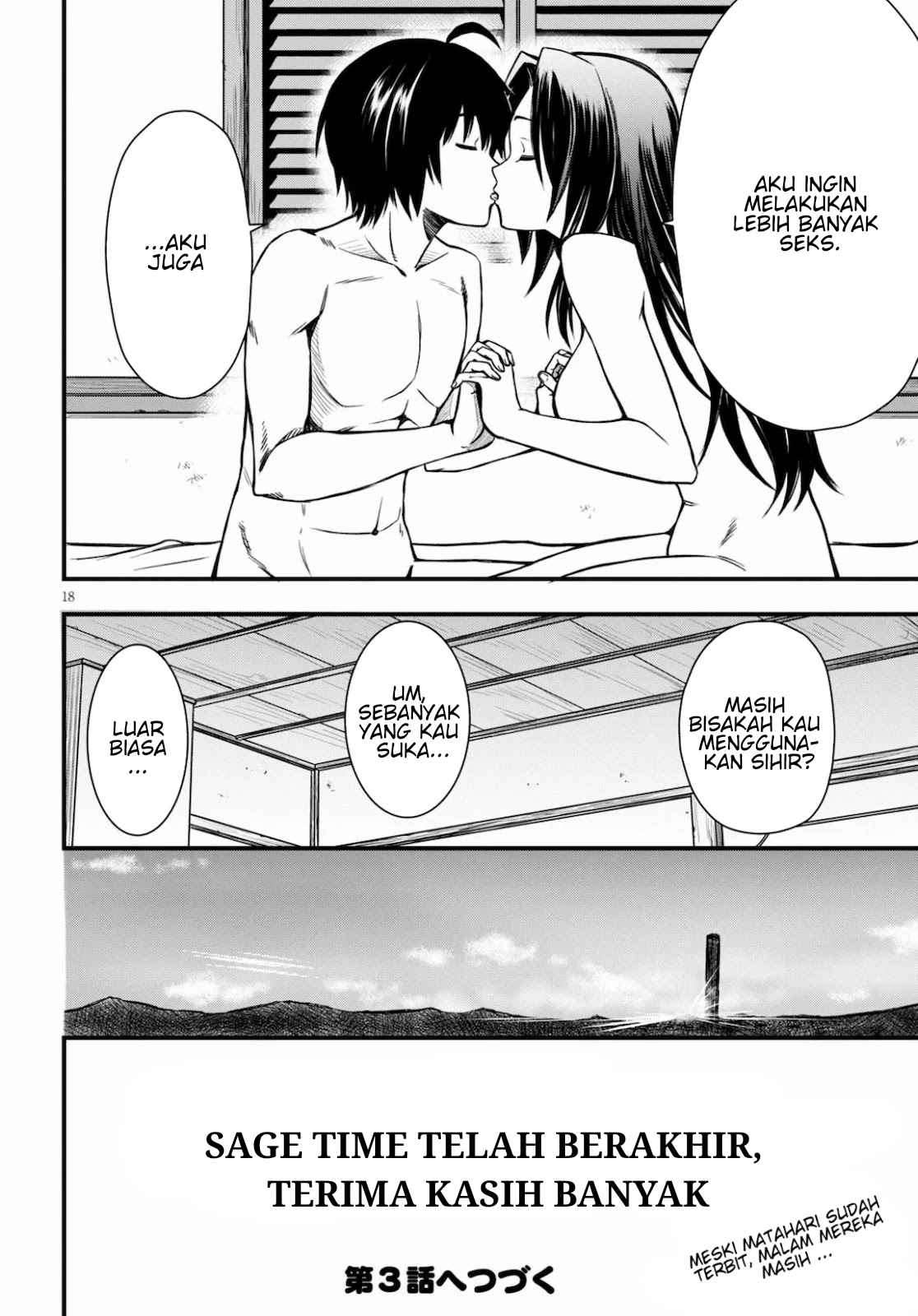 Hazure Akamadoushi ha Kenjyatime ni Musou suru (The Loser Red Mage is Unmatched in Sage Time) Chapter 02 Gambar 18
