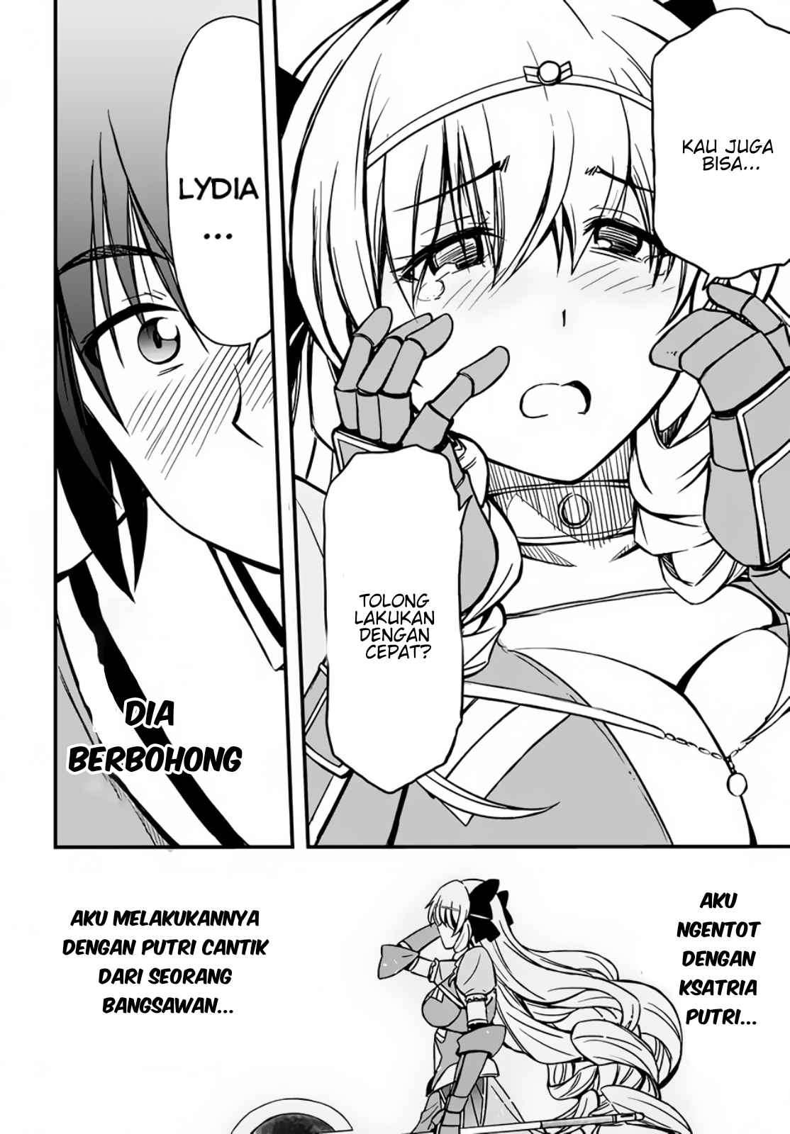 Hazure Akamadoushi ha Kenjyatime ni Musou suru (The Loser Red Mage is Unmatched in Sage Time) Chapter 06 Gambar 18
