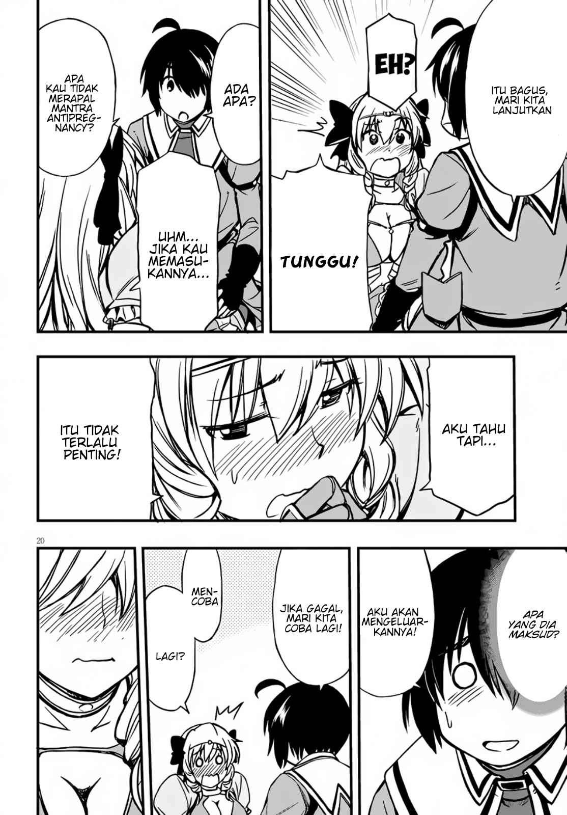 Hazure Akamadoushi ha Kenjyatime ni Musou suru (The Loser Red Mage is Unmatched in Sage Time) Chapter 06 Gambar 20