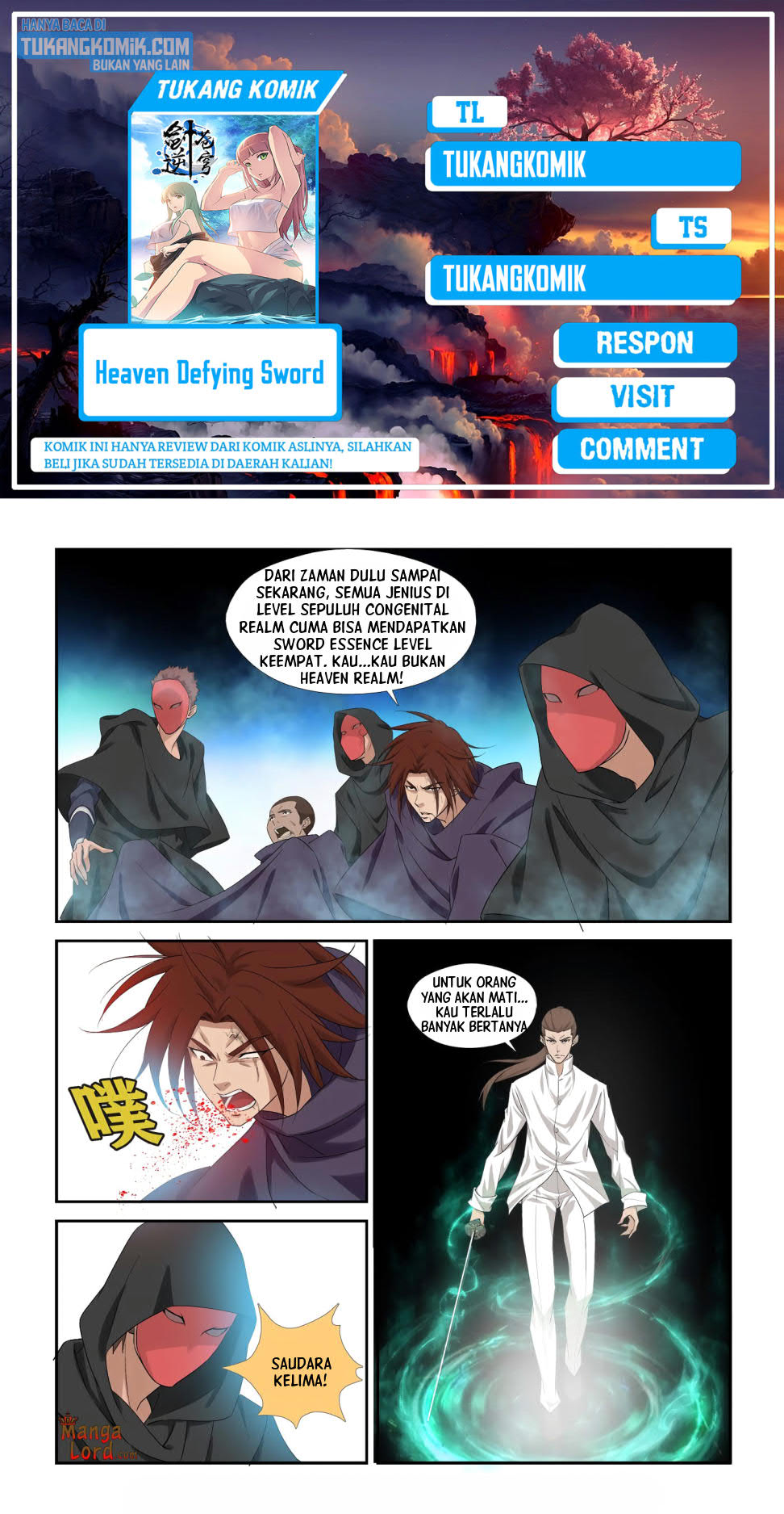 Heaven Defying Sword Chapter 286 Gambar 1