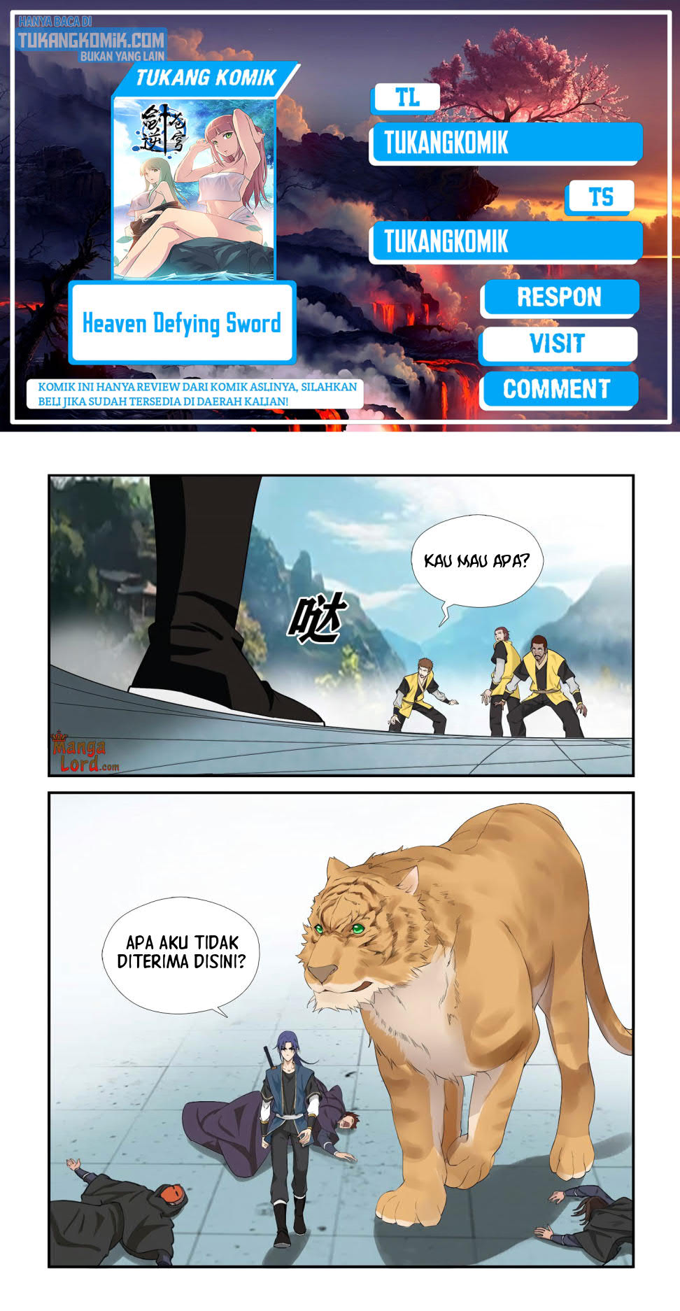 Heaven Defying Sword Chapter 287 Gambar 1