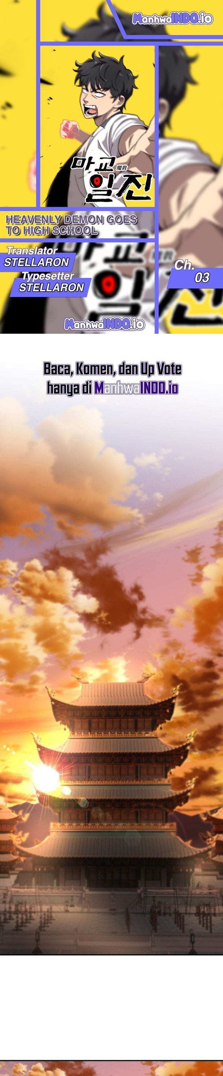 Heavenly Demon Goes to High School Chapter 03 Gambar 1