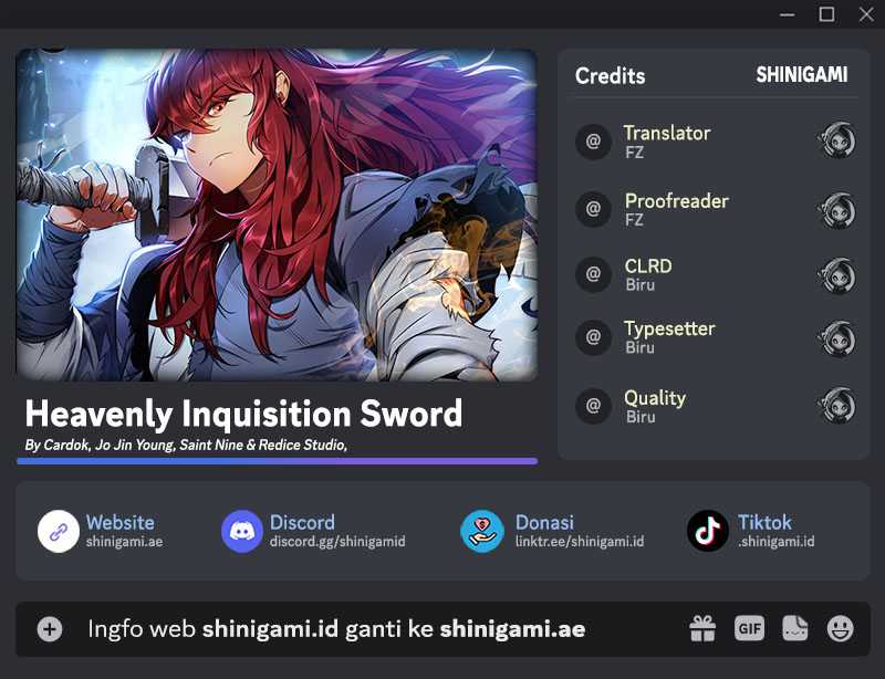 Heavenly Inquisition Sword Chapter 71 Gambar 1