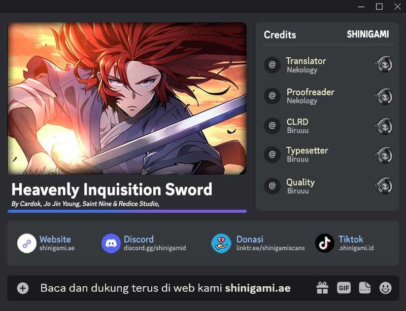 Heavenly Inquisition Sword Chapter 127 Gambar 1