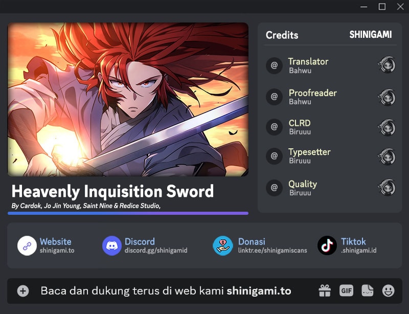 Heavenly Inquisition Sword Chapter 143 Gambar 1
