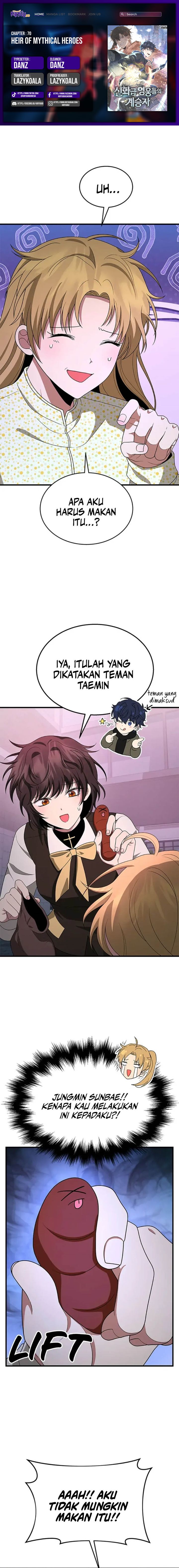 Heir of Mythical Heroes Chapter 70 Gambar 1