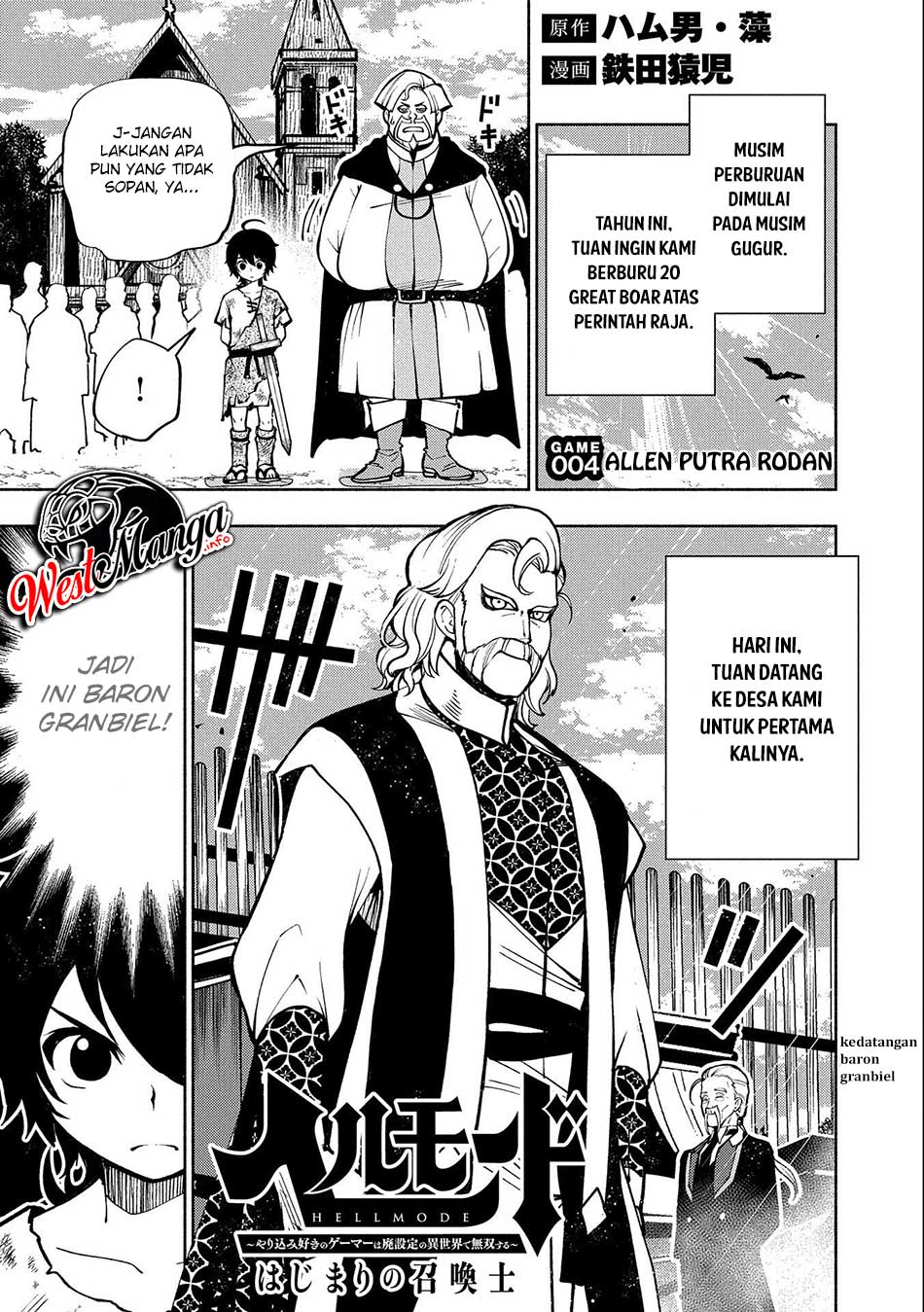 Hell Mode: Yarikomi Suki no Gamer wa Hai Settei no Isekai de Musou Suruw Chapter 04 Gambar 3