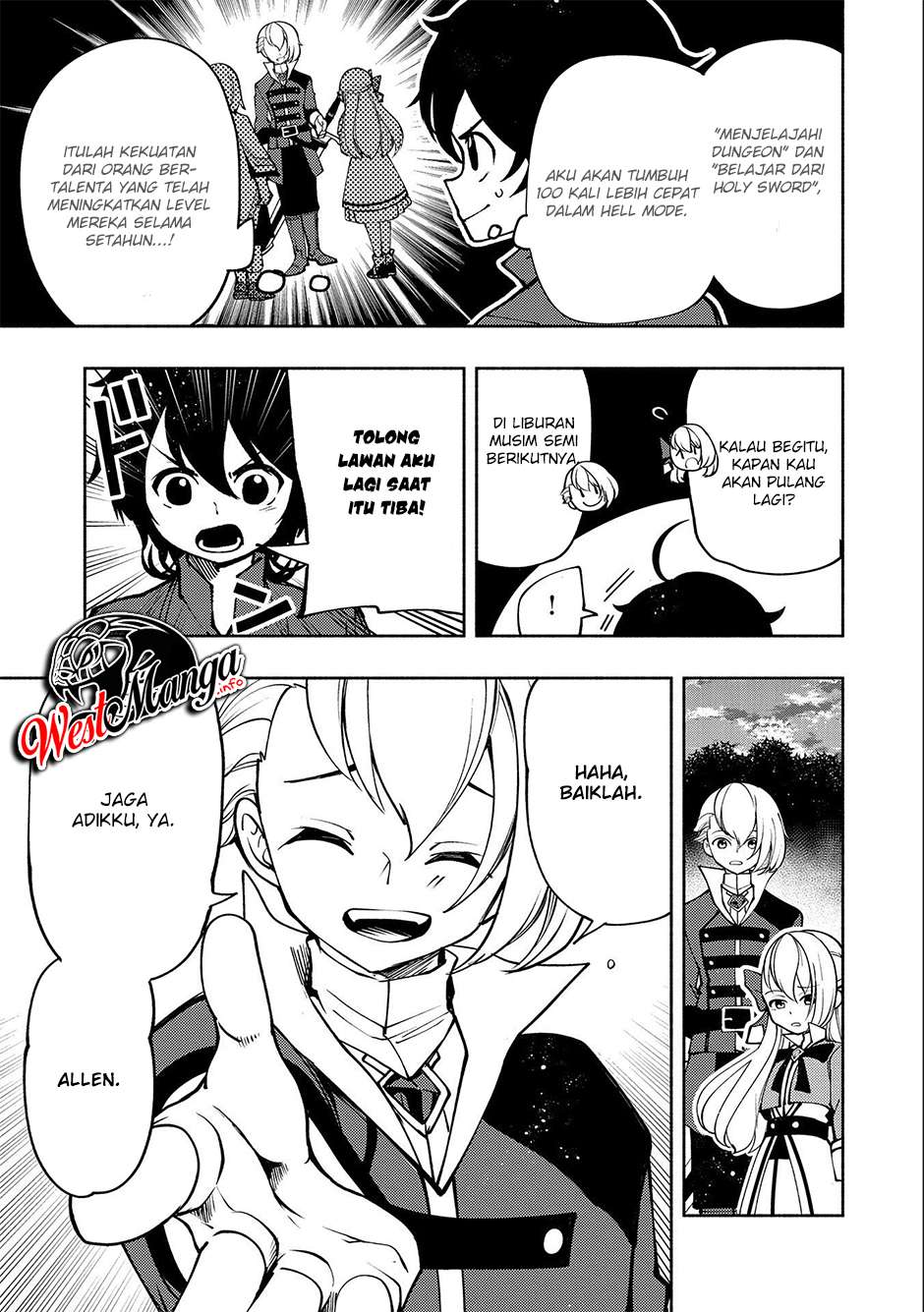 Hell Mode: Yarikomi Suki no Gamer wa Hai Settei no Isekai de Musou Suruw Chapter 07 Gambar 27