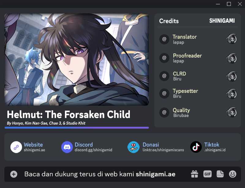 Helmut: The Forsaken Child Chapter 69 Gambar 1