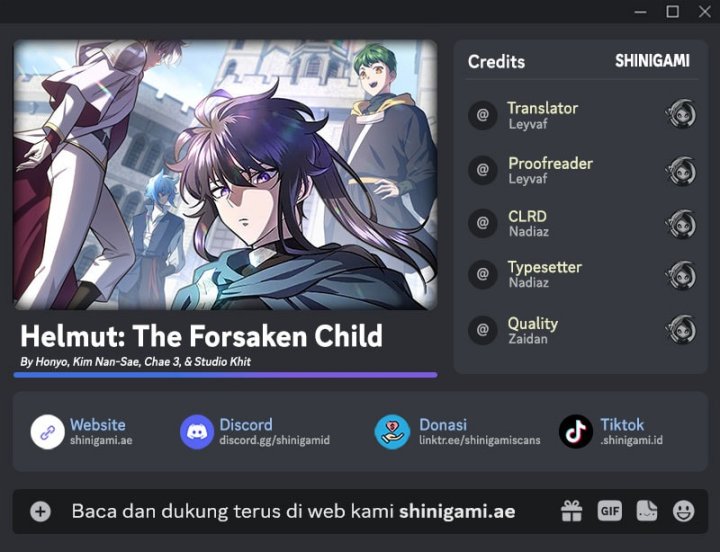Helmut: The Forsaken Child Chapter 86 Gambar 1