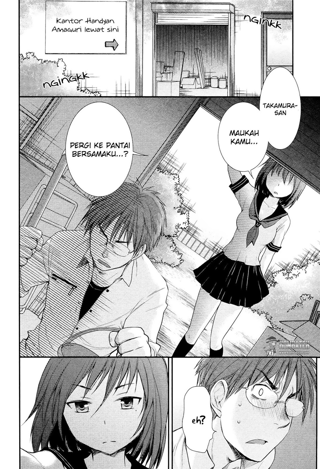 Henjo Hen na Joshikousei Amaguri Chiko Chapter 04 Gambar 3