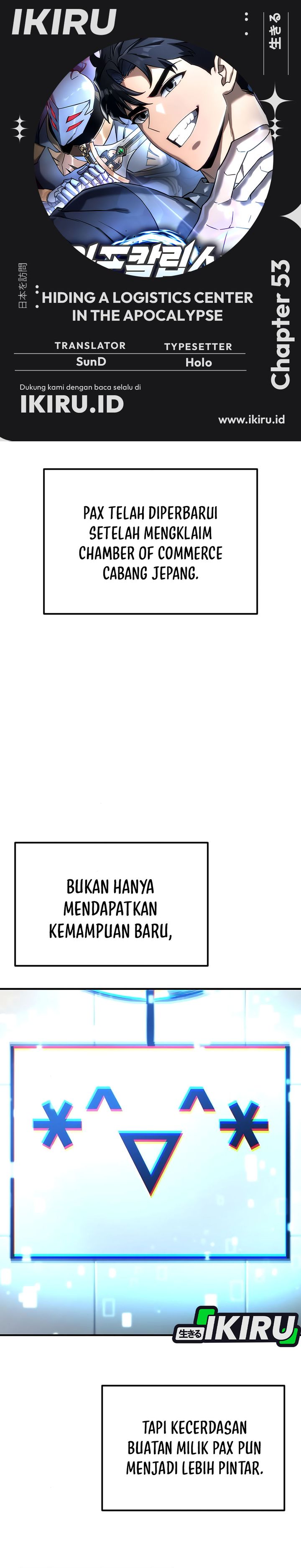 Hiding a Logistics Center in the Apocalypse Chapter 53 Gambar 1
