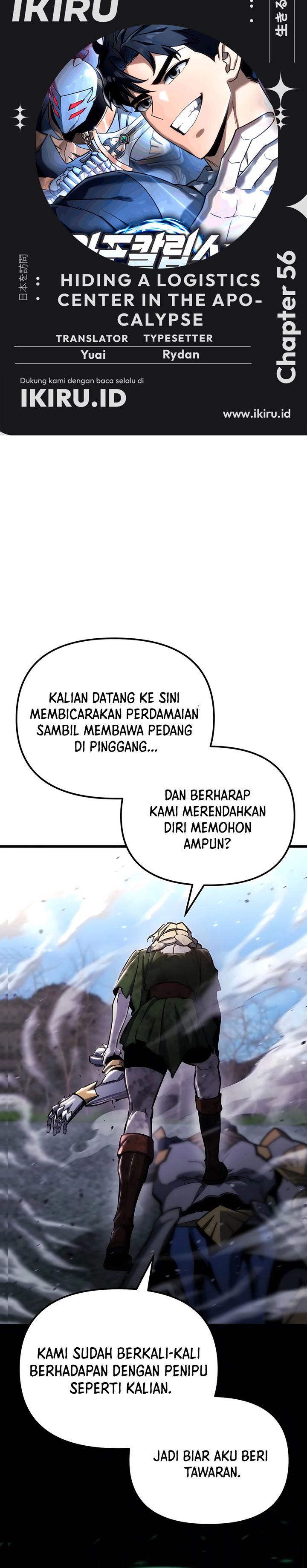 Hiding a Logistics Center in the Apocalypse Chapter 56 Gambar 1