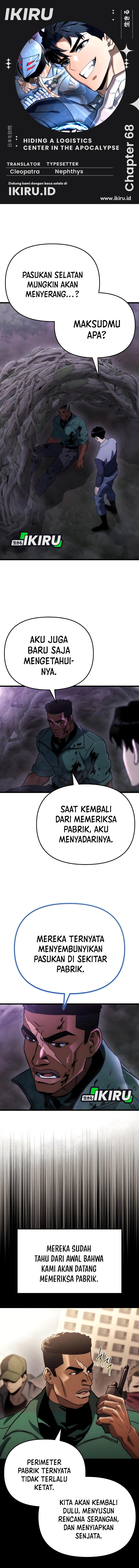 Hiding a Logistics Center in the Apocalypse Chapter 68 Gambar 1