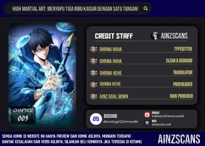 High-Martial World: One Hand to Overwhelm Three Thousand Emperors! Chapter 03 Gambar 1