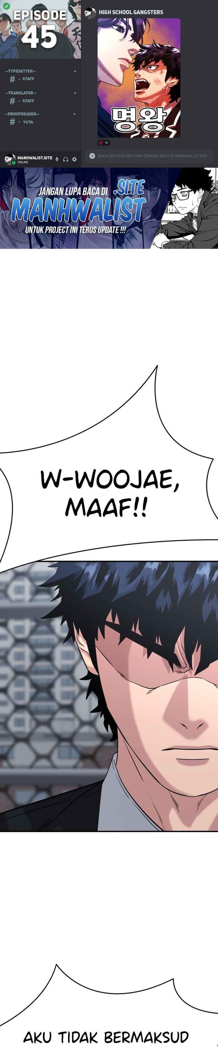 High School Gangsters Chapter 45 Gambar 1