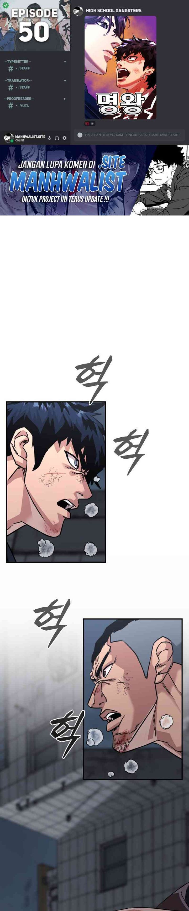 High School Gangsters Chapter 50 Gambar 1