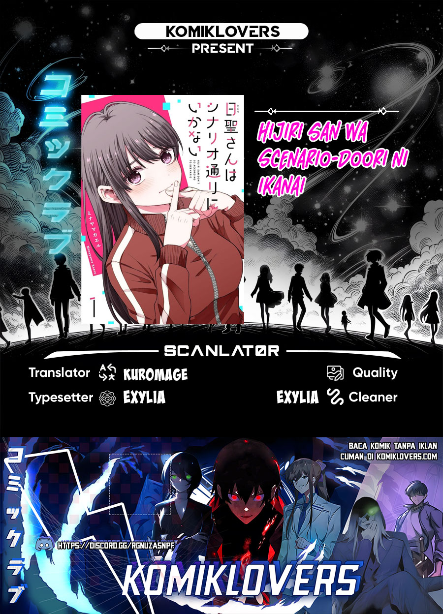 Hijiri-san wa Scenario-douri ni Ikanai Chapter 03 Gambar 1