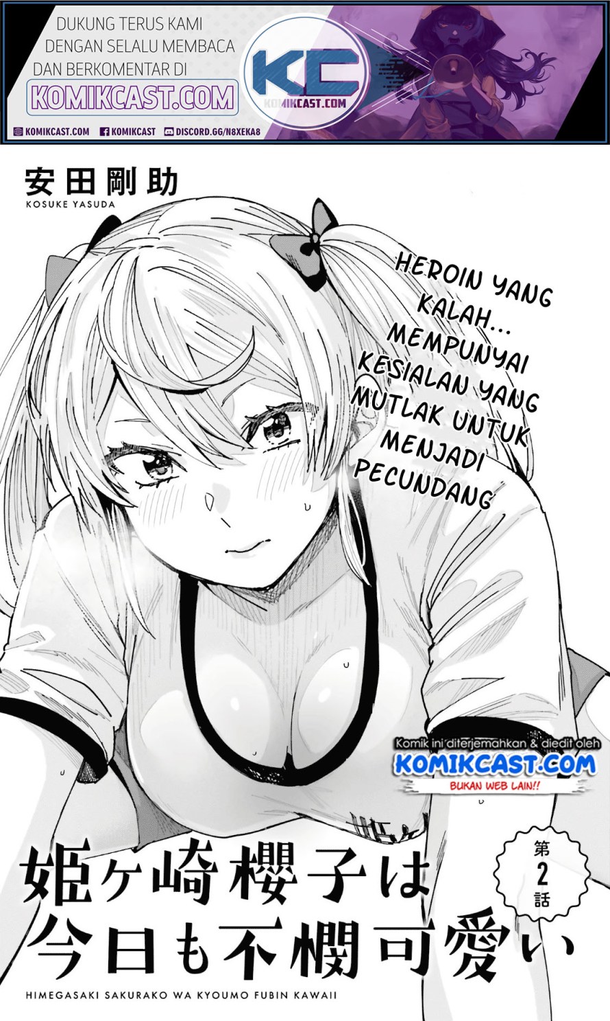 Himegasaki Sakurako wa Kyoumo Fubin Kawaii! Chapter 02 Gambar 2