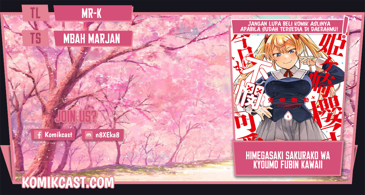 Himegasaki Sakurako wa Kyoumo Fubin Kawaii! Chapter 09 Gambar 1