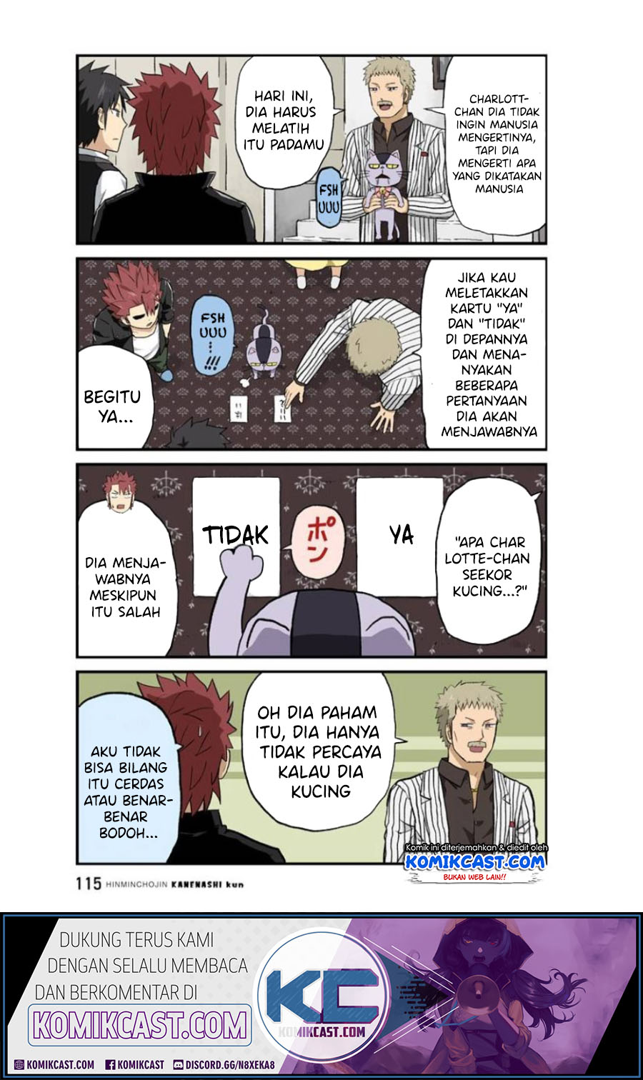 Hinmin Choujin Kanenashi-kun Chapter 23 Gambar 3