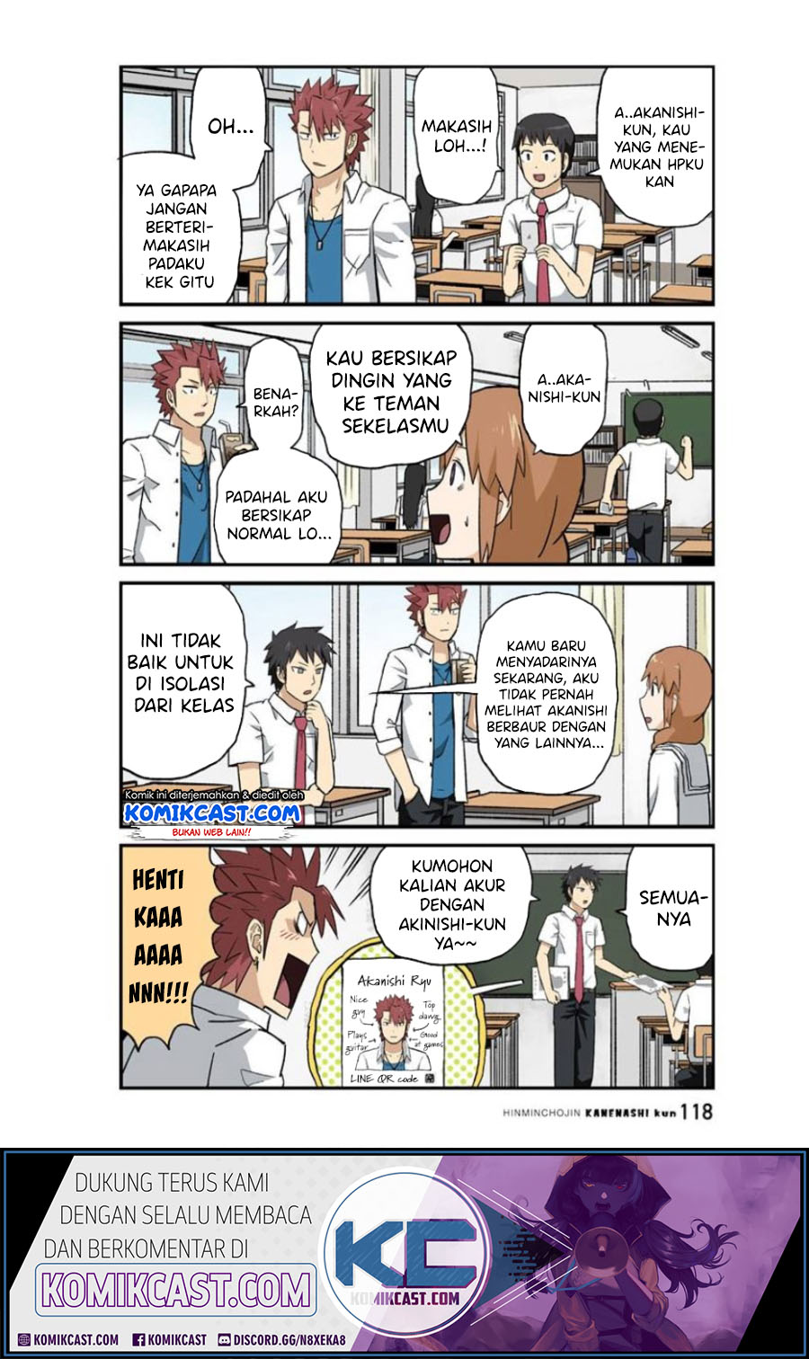 Hinmin Choujin Kanenashi-kun Chapter 23 Gambar 6
