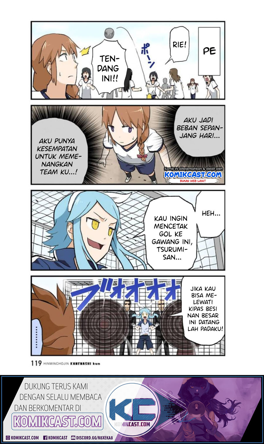 Hinmin Choujin Kanenashi-kun Chapter 23 Gambar 7