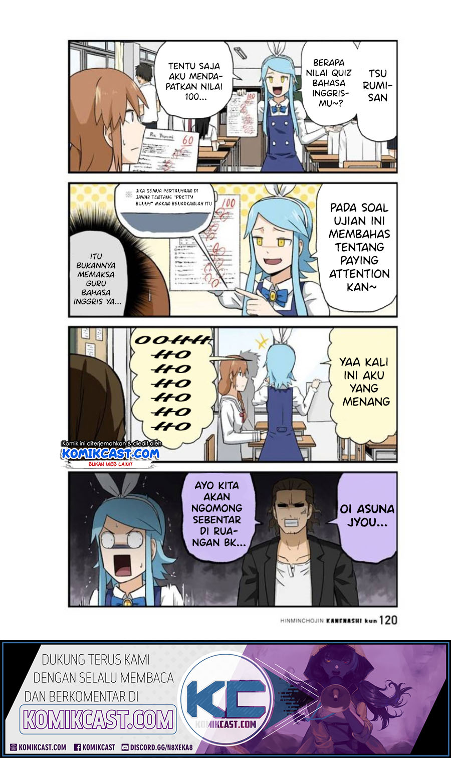 Hinmin Choujin Kanenashi-kun Chapter 23 Gambar 8
