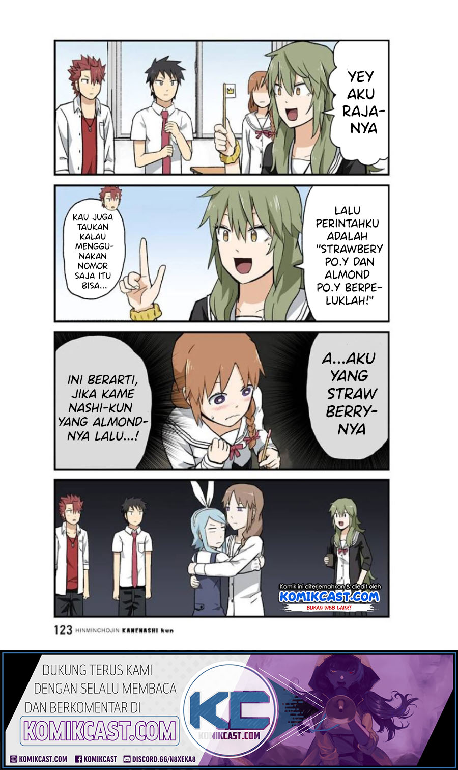Hinmin Choujin Kanenashi-kun Chapter 23 Gambar 11