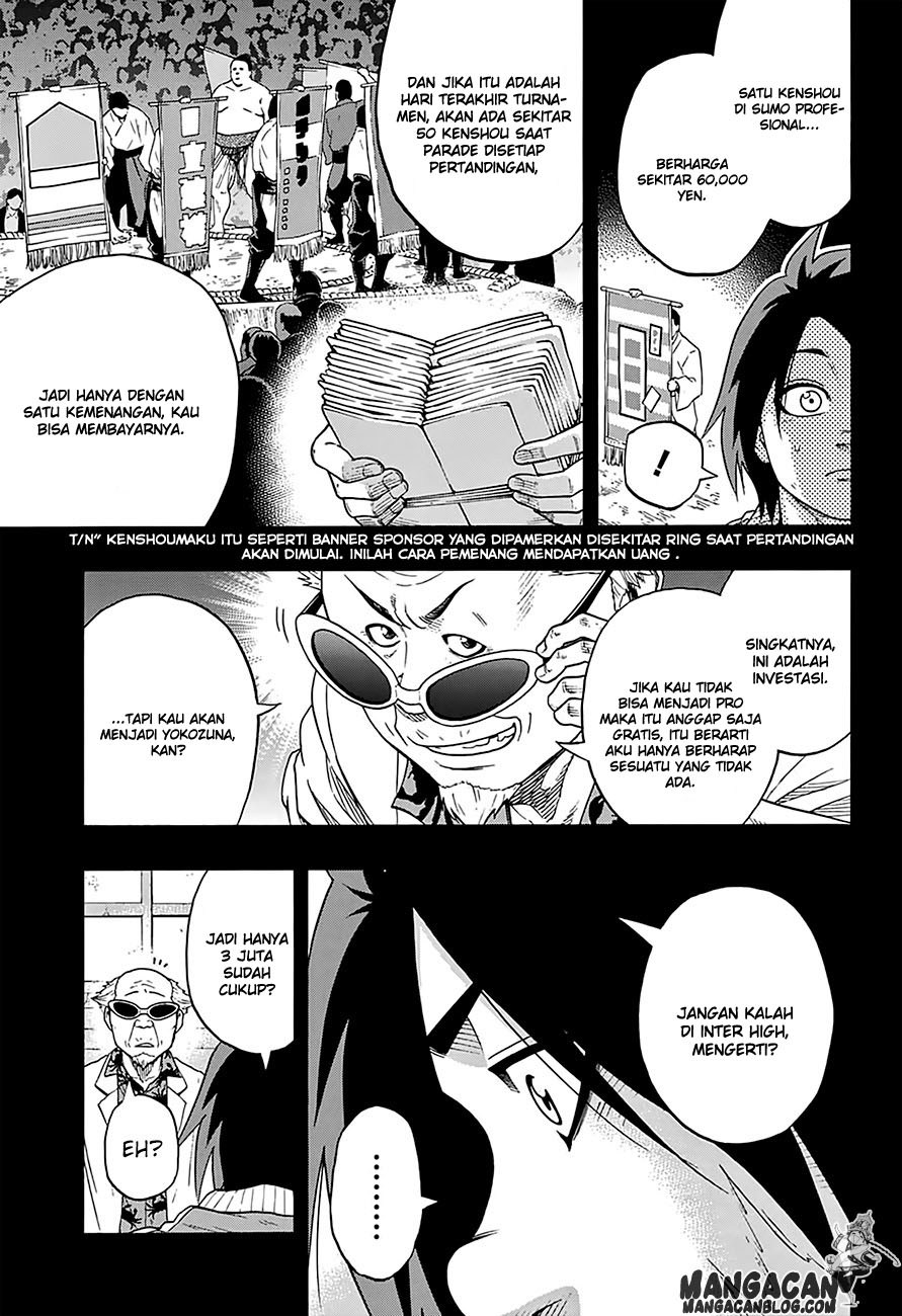 Hinomaru Zumou Chapter 105 Gambar 16