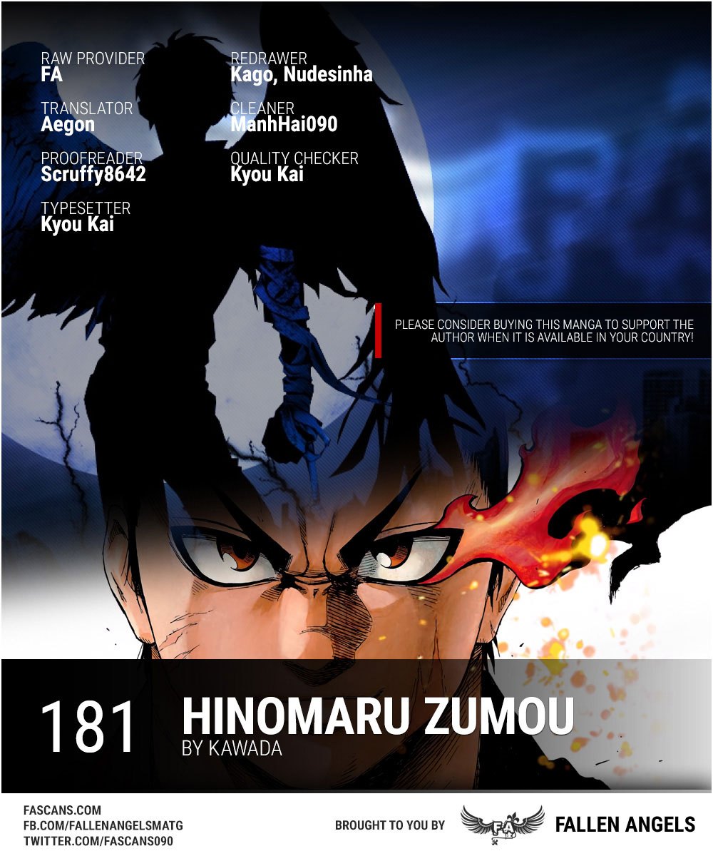 Hinomaru Zumou Chapter 181 Gambar 19