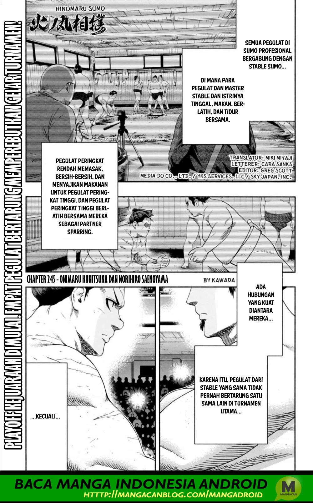 Hinomaru Zumou Chapter 245 Gambar 1