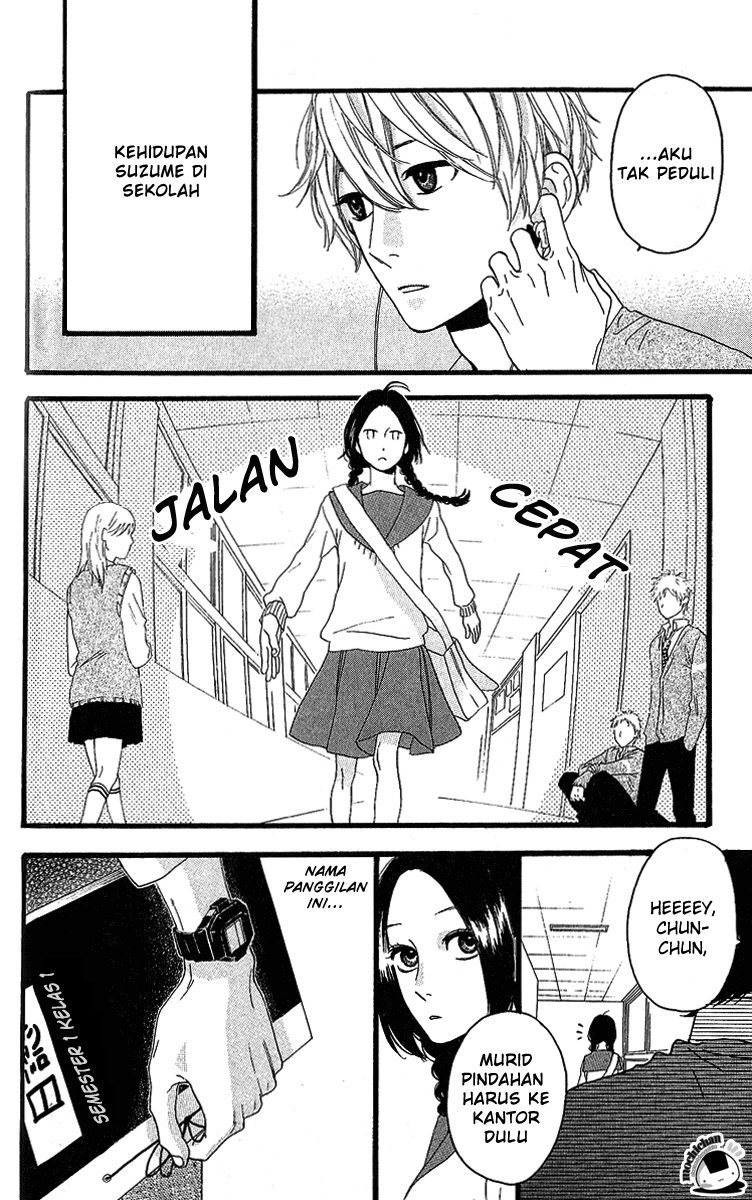 Hirunaka no Ryuusei Chapter 1 Gambar 35